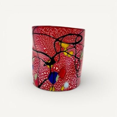 POLLOCK | Goti de Fornasa mit Blattsilber | Murano-Store