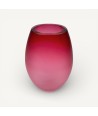 IVONNE | Satin Oval Vase | Murano-Store