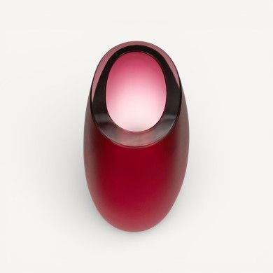 IVONNE | Vaso Ovale Satinato | Murano-Store