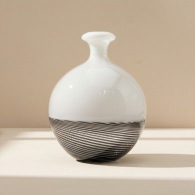 VERA | Vasetto in vetro bianco | Vasetti e Ampolle | Murano-Store