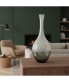 LEDA | White Glass Jar | Jars and Ampoules | Murano-Store