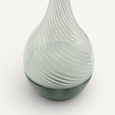 LEDA | Frasco de vidro branco | Frascos e ampolas | Murano-Store