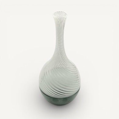 LEDA | Vasetto in vetro bianco | Vasetti e Ampolle | Murano-Store