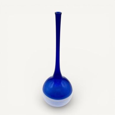 RENE' | Pot en verre bleu | Pots et Ampoules | Murano-Store