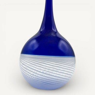 RENE' | Blue Glass Jar | Jars and Ampoules | Murano-Store