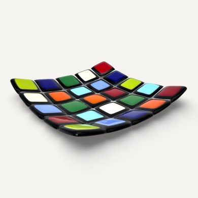 SEVENTY | 70s-style colorful plate | Murano-Store