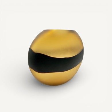 WATAMU | Vaso Ambra in vetro Satinato | Murano Store