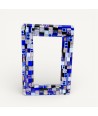 INSTANTI | Blue and Gold Mosaic Photo Frame | Murano-Store