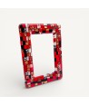 INSTANTI, mosaic and gold Murano glass photo frame | Murano Store