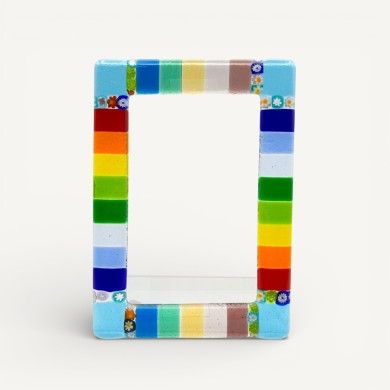 ALLEGRIA | Bunter Fotorahmen mit Murrine | Murano-Store