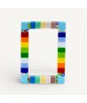 ALLEGRIA | Colorful photo frame with Murrine glass | Murano-Store