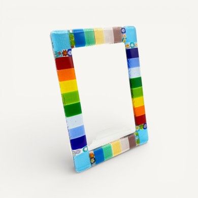 ALLEGRIA | Bunter Fotorahmen mit Murrine | Murano-Store