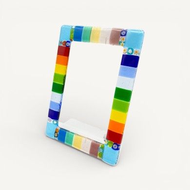 ALLEGRIA | Bunter Fotorahmen mit Murrine | Murano-Store