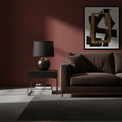 URANIA DARK| Tischlampe | Schwarz Silber | Murano Store