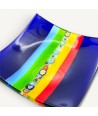 MADDALENA | Piattino multicolore con Murrine | Murano-Store