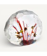 TIRRENO | Acuario tropical de cristal de Murano martillado
