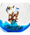 IONIO | Murano glass aquarium submerged with tropical fish