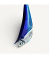 PIZARRO | Voilier en verre de Murano massif bleu et bleu clair