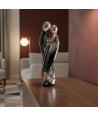 GIOIA | Escultura de vidro cinzento fumado Lovers | Murano-Store