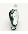 JOY | Smoked Gray Glass Lovers Sculpture | Murano-Store