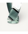 JOY | Smoked Gray Glass Lovers Sculpture | Murano-Store