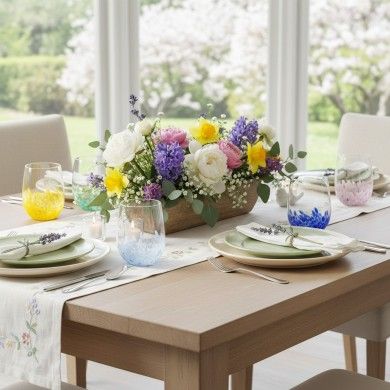 JULIENNE, lot de 6 verres en verre soufflé à motifs | Murano Store