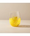JULIENNE, lot de 6 verres en verre soufflé à motifs | Murano Store