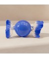 LUNA | Caramelos de cristal de Murano en pasta azul