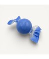 LUNA | Bonbons en verre de Murano en pâte bleue