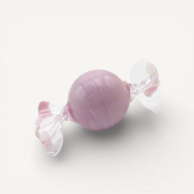 LUNA | Bonbons en verre de Murano en pâte rose