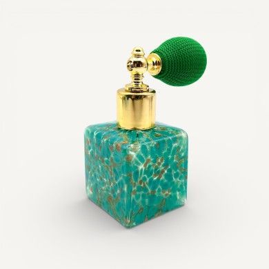 KETTY, frasco para perfume de cristal de Murano con aventurina | Murano Store