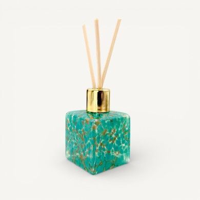 KETTY, porta-perfume em vidro de Murano com aventurina | Murano Store