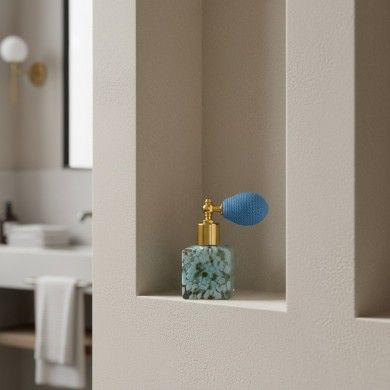 KETTY, Parfümflakon Celeste mit Aventurin | Murano Store