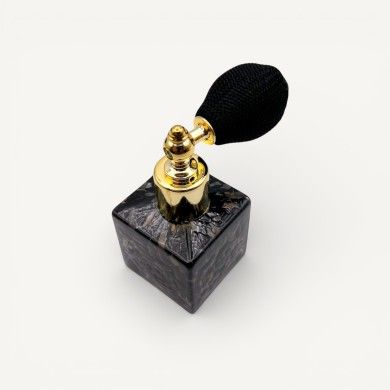 KETTY | Frasco preto para perfume com vaporizador | Murano Store
