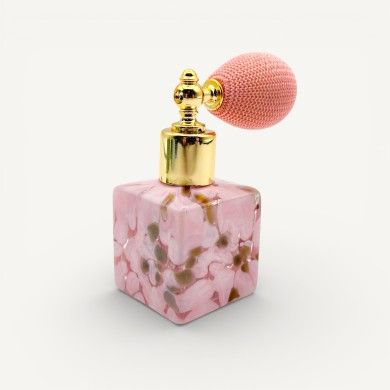 KETTY, Frasco de perfume de cristal rosa | Murano Store