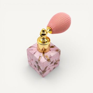 KETTY, Parfümflakon aus rosa Glas | Murano Store