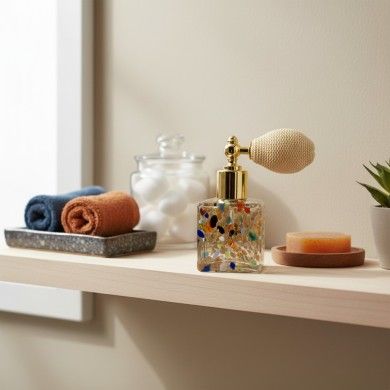 KETTY | Bottiglietta porta profumo in vetro di Murano con spray