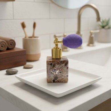 KETTY | Flacon de parfum en améthyste | Murano-Store