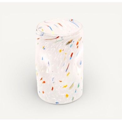 "Goti" PIERRE in Vetro di Murano a Macchie Colorate | Bicchieri Artigianali