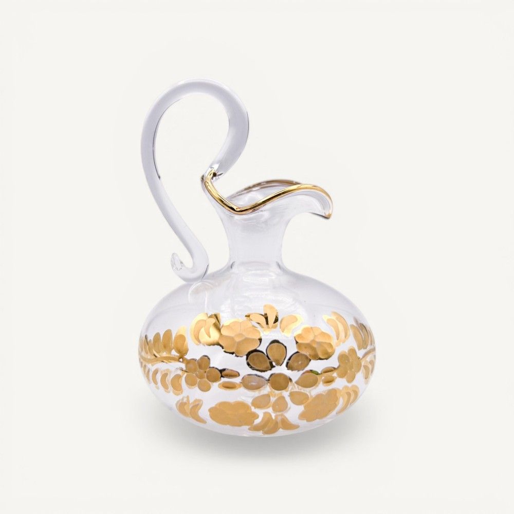 RAFFAELLO | Petite amphore en cristal et or | Murano Store