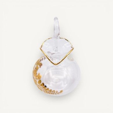 RAFFAELLO | Petite amphore en cristal et or | Murano Store