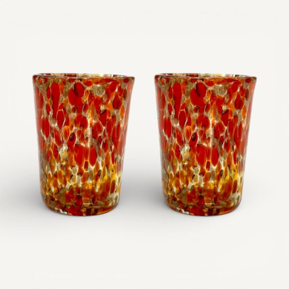 FANTASY | Bicchieri da Liquore | Multicolore | Murano Store