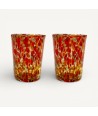 FANTASY | Bicchieri da Liquore | Multicolore | Murano Store