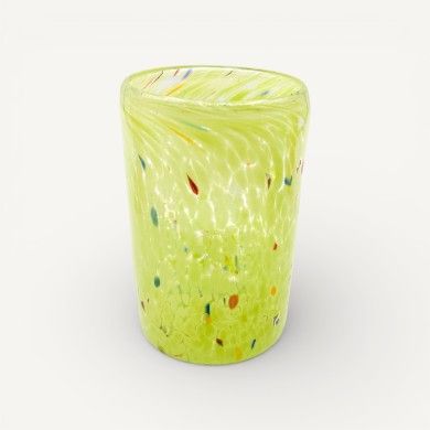 « Goti » PIERRE en verre de Murano à taches colorées | Verres artisanaux