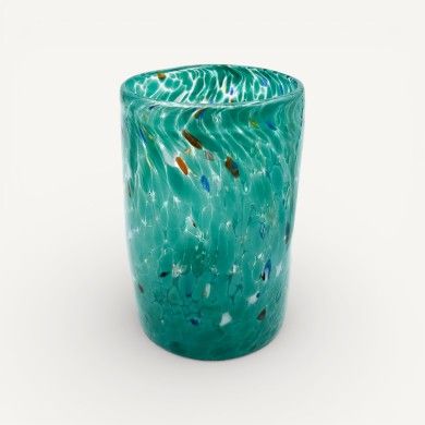 "Goti" PIERRE in Vetro di Murano a Macchie Verdemarino | Murano Store