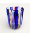 Vasos CANNE de cristal de Murano | Vasos con cañas de colores