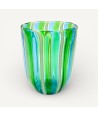CANNE glasses in Murano glass | Goblets with colored rods
