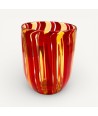 Verres CANNE en verre de Murano | Verres avec cannes colorées