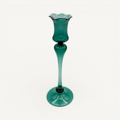 Portacandele DALIA em vidro soprado | Design elegante