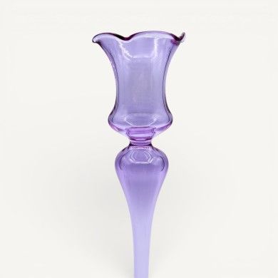 DALIA blown glass candle holder | Spring table decorations